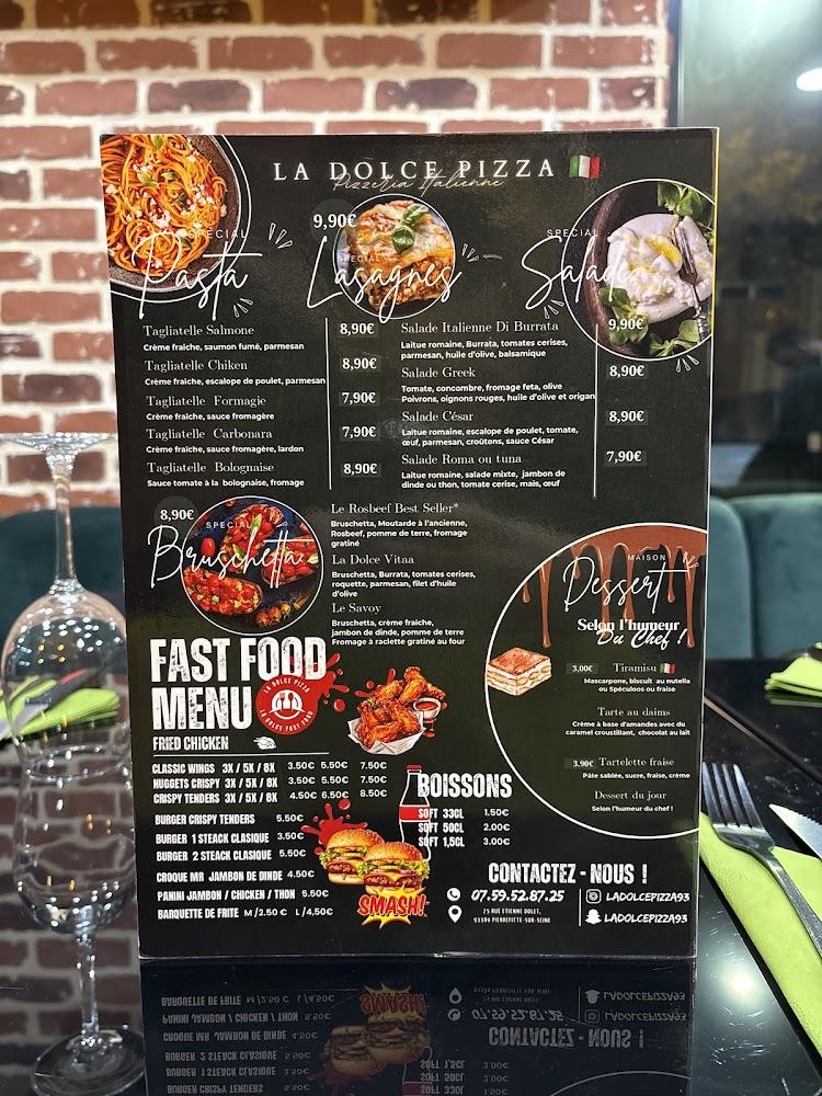 La Dolce Pizza - Fast food - Menu Image 1